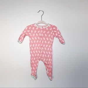 LOT 3 Cat & Jack Footie Pajama Reverse Zip 3 mos